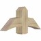 Ekena Millwork Bellingham Rough Sawn Timber Gable Bracket, Douglas Fir, 36"W x 16"H x 6"D x 6"F, 11/12 Pitch GBW036X16X0606BEL00RDF - alternate 2